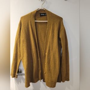 Over Sized, one size brown cardigan